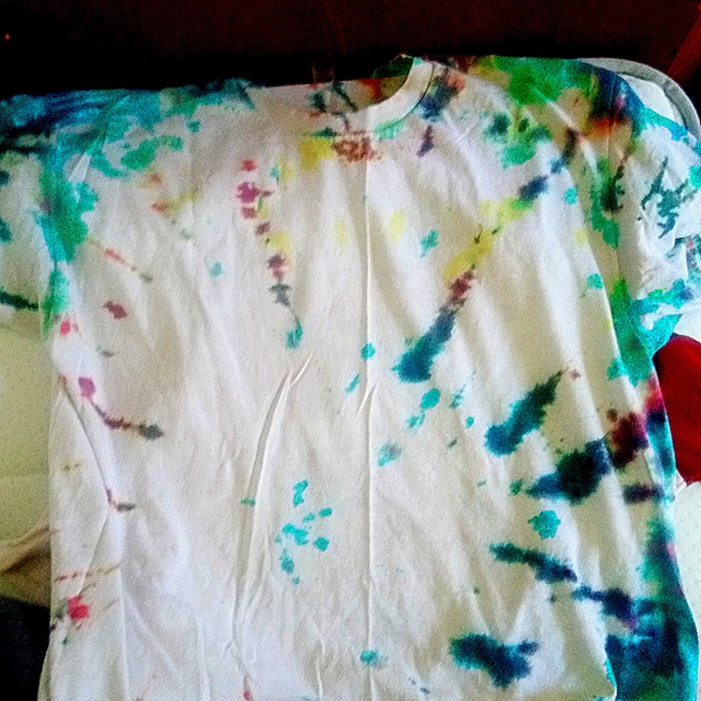 Tye die t-shirt from Walmart